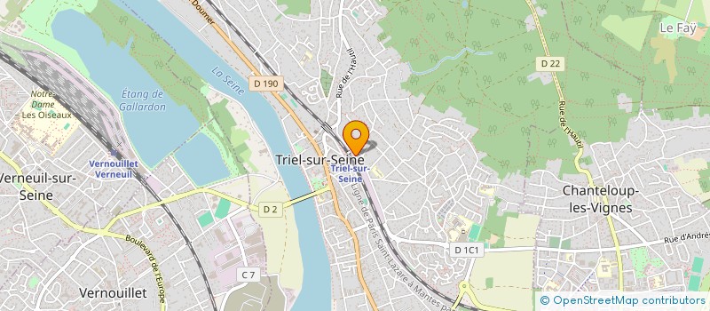 localisation de l'entreprise FONCIERE COLOMBE  COMPIEGNE