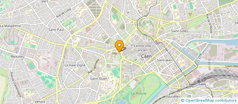 localisation de l'entreprise FONCIERE CONQUERANT à CAEN