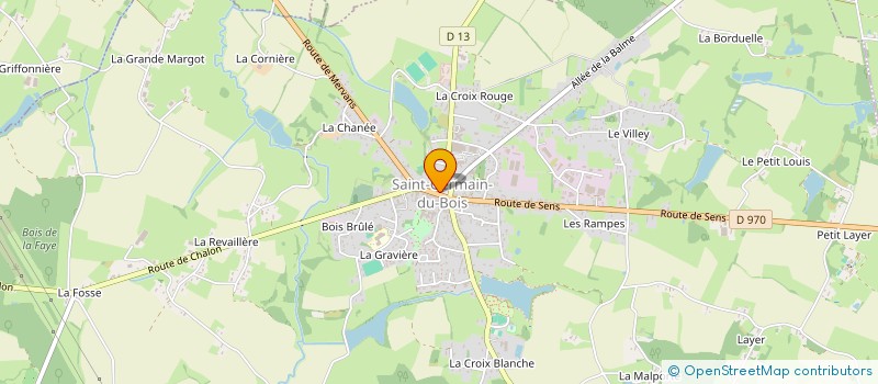 localisation de l'entreprise FONCIERE CONSTRUCTION TRAVAUX RENOVATION à SAINT-GERMAIN-DU-BOIS