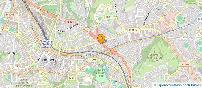 localisation de l'entreprise FONCIERE CREUSOT INVEST  BASSENS