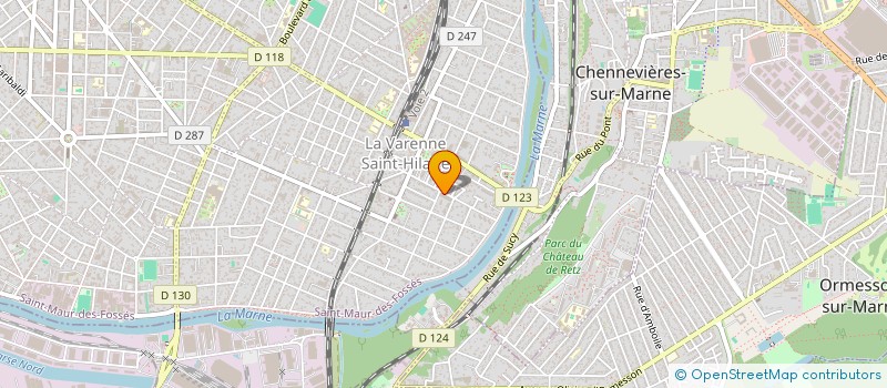 localisation de l'entreprise FONCIERE D.A.D.U à SAINT-MAUR-DES-FOSSES