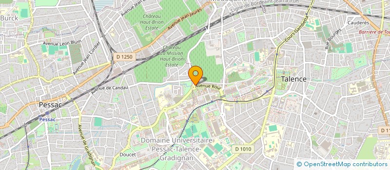 localisation de l'entreprise FONCIERE D'AQUITAINE  TALENCE