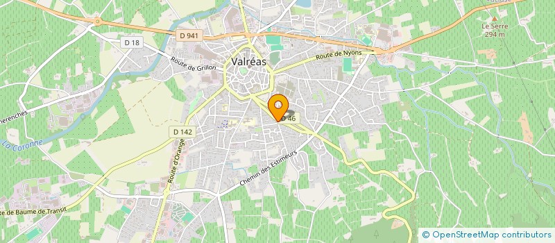 localisation de l'entreprise FONCIERE D' HAUTERIVE à VALREAS