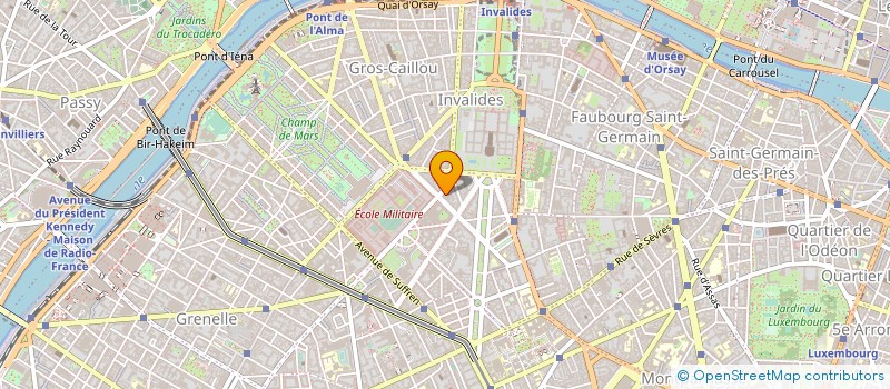 localisation de l'entreprise FONCIERE D'INVESTISSEMENT LOWENDAL  PARIS