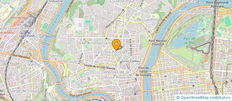 localisation de l'entreprise FONCIERE DADDY  LYON