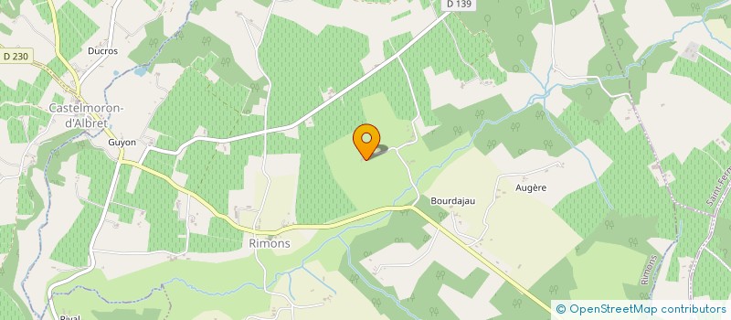 localisation de l'entreprise FONCIERE DCF  RIMONS