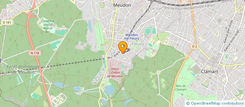 localisation de l'entreprise FONCIERE DE CLERA à MEUDON