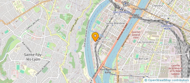 localisation de l'entreprise FONCIERE DE COLOMBIER  LYON