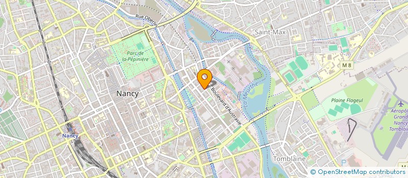 localisation de l'entreprise FONCIERE DE L'ANNEAU  NANCY