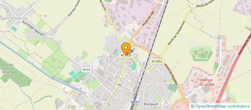 localisation de l'entreprise FONCIERE DE L'ECHIQUIER à VILLENEUVE-D'ASCQ