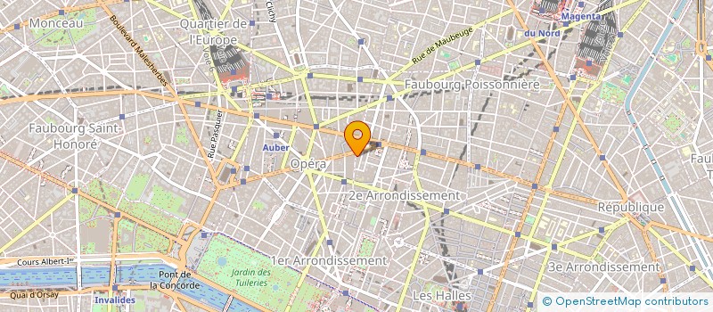 localisation de l'entreprise FONCIERE DE L'EST  PARIS