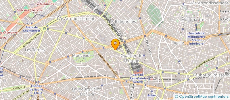 localisation de l'entreprise FONCIERE DE L'EUROPE  PARIS