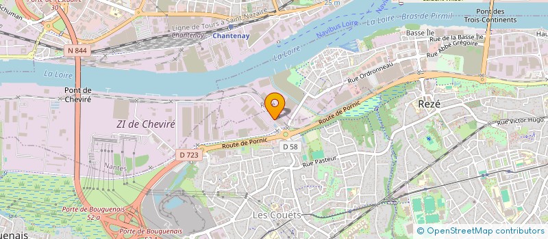 localisation de l'entreprise FONCIERE DE L'HOUMAILLE à BOUGUENAIS