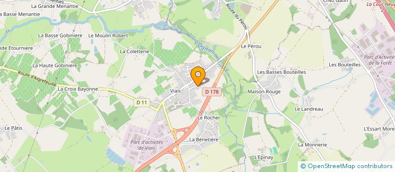 localisation de l'entreprise FONCIERE DE LA CHAMPIONNIERE à PONT-SAINT-MARTIN