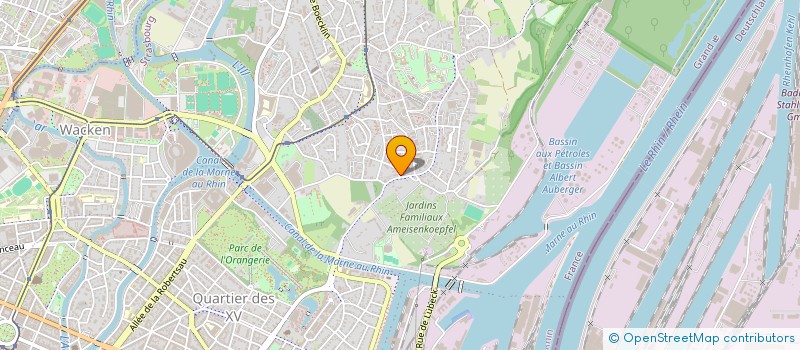 localisation de l'entreprise FONCIERE DE LA CHARTREUSE à STRASBOURG