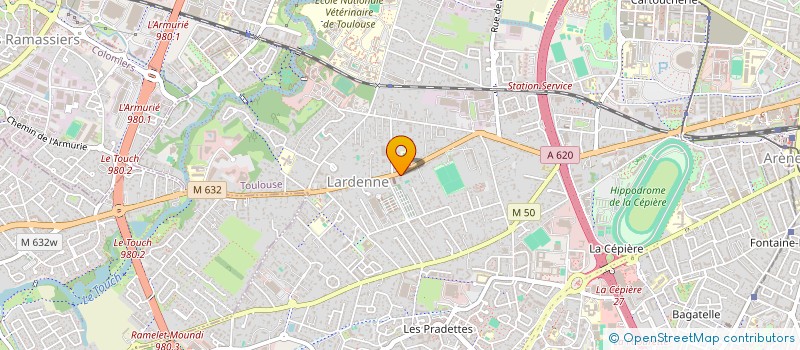 localisation de l'entreprise FONCIERE DE LA FLANERIE à TOULOUSE