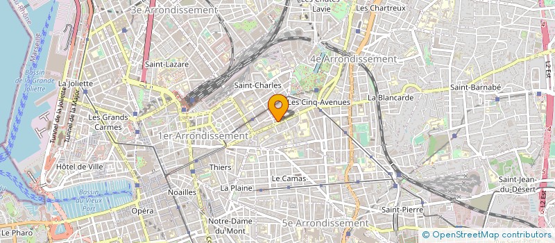 localisation de l'entreprise FONCIERE DE LA LIBERATION à MARSEILLE