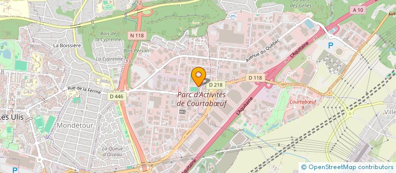 localisation de l'entreprise FONCIERE DE LA SEINE à LES ULIS