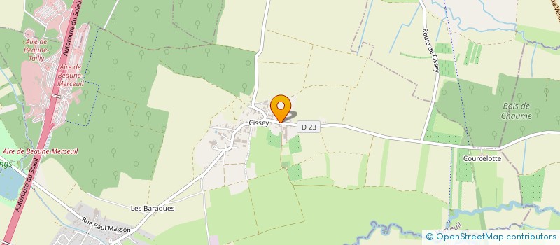 localisation de l'entreprise FONCIERE DE PECQUENCOURT  CHASSAGNE-MONTRACHET