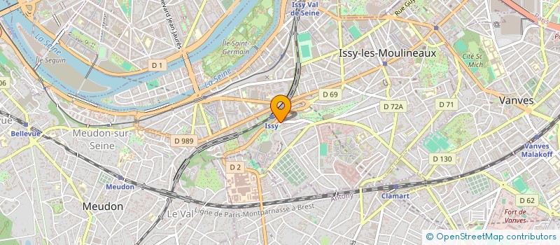 localisation de l'entreprise FONCIERE DE TURIN à ISSY-LES-MOULINEAUX