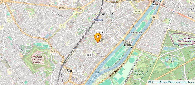 localisation de l'entreprise FONCIERE DE VERDUN à SURESNES