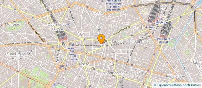 localisation de l'entreprise FONCIERE DE VILLEJUIF  PARIS