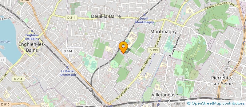 localisation de l'entreprise FONCIERE DE WAGRAM  DEUIL-LA-BARRE