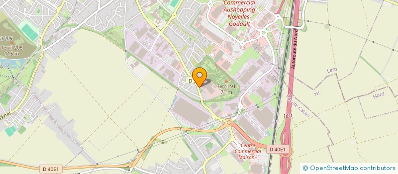 localisation de l'entreprise FONCIERE DEBARGE à HENIN-BEAUMONT