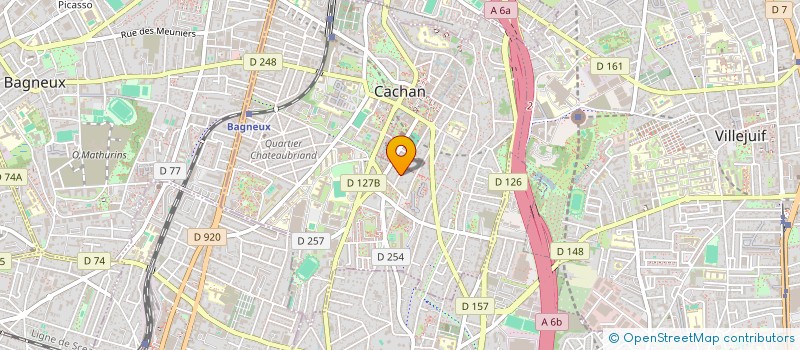 localisation de l'entreprise FONCIERE DEPOORTERE NGUYEN HOME II  CACHAN