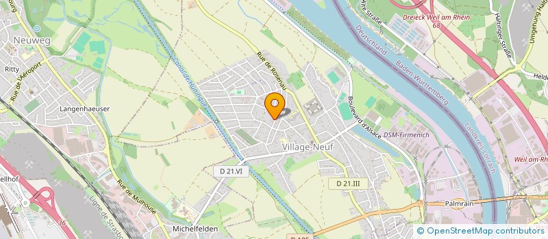 localisation de l'entreprise FONCIERE DES 3 LYS à SAINT-LOUIS