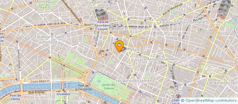 localisation de l'entreprise FONCIERE DES ANDES  PARIS