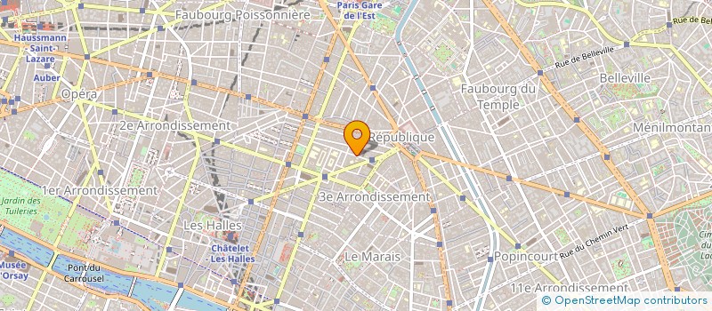 localisation de l'entreprise FONCIERE DES CIGALES  PARIS