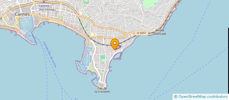localisation de l'entreprise FONCIERE DES HESPERIDES à CANNES