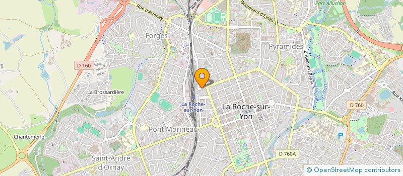 localisation de l'entreprise FONCIERE DES LANGUEDOCIENS VENDEENS  PARIS