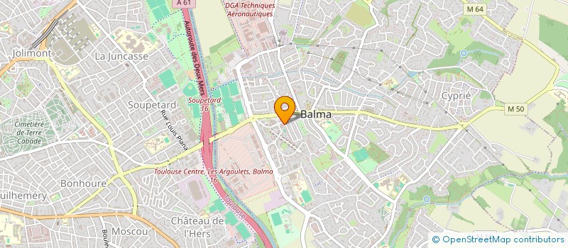 localisation de l'entreprise FONCIERE DES LILAS  BALMA