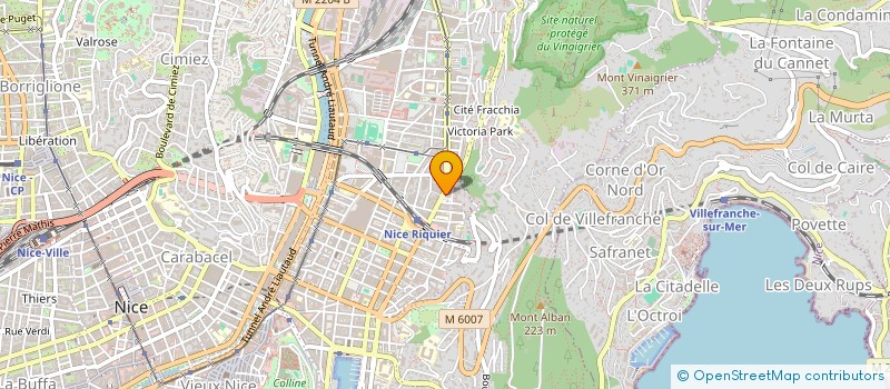 localisation de l'entreprise FONCIERE DES TERRIERS à NICE