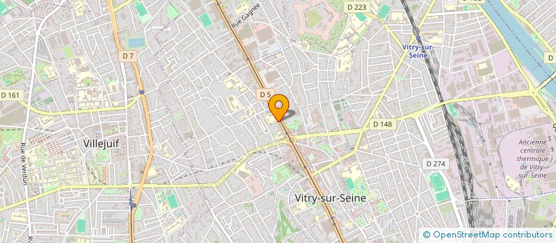 localisation de l'entreprise FONCIERE DESCARTES-NOTRE DAME à VITRY-SUR-SEINE