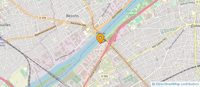 localisation de l'entreprise FONCIERE DEVELOPPEMENT à NANTERRE