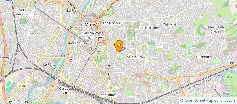 localisation de l'entreprise FONCIERE DIDOT  LE MANS