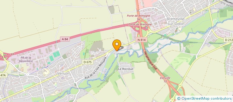 localisation de l'entreprise FONCIERE DLT  FONTAINE-ETOUPEFOUR