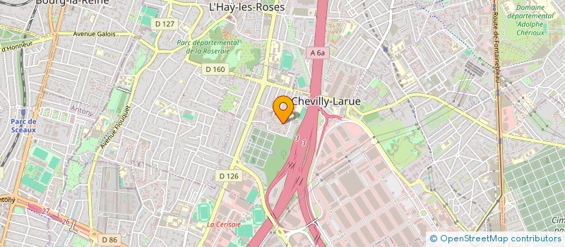 localisation de l'entreprise FONCIERE DOURIEZ  CHEVILLY-LARUE