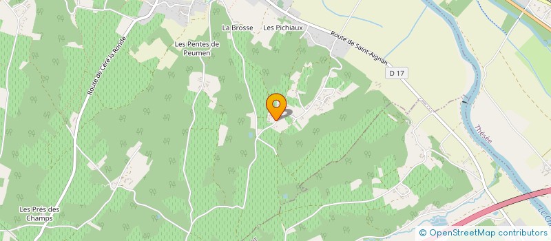 localisation de l'entreprise FONCIERE DPM  POUILLE