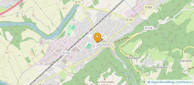 localisation de l'entreprise FONCIERE DU BEAUVOIR  DOMENE