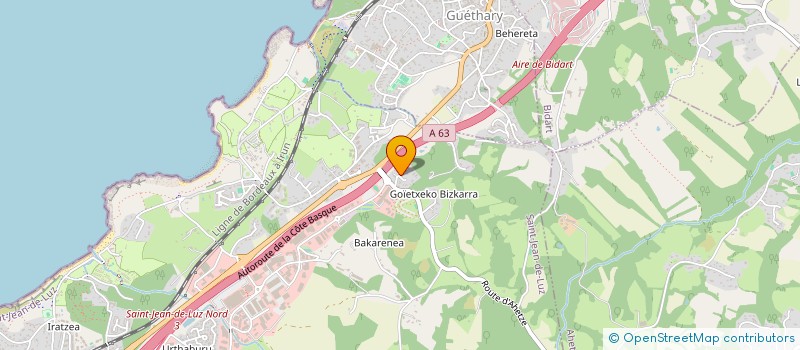 localisation de l'entreprise FONCIERE DU BOURBONNAIS  CIBOURE