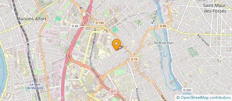 localisation de l'entreprise FONCIERE DU CARLEVAN à CRETEIL