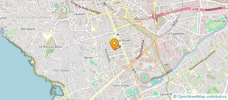localisation de l'entreprise FONCIERE DU CEDRE à MARSEILLE