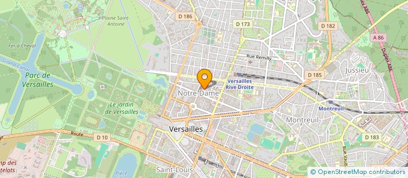 localisation de l'entreprise FONCIERE DU GRAND PARIS à VERSAILLES