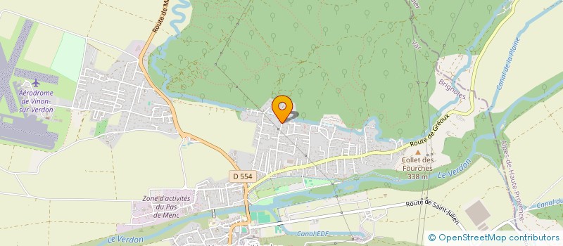 localisation de l'entreprise FONCIERE DU HAMEAU  VINON-SUR-VERDON