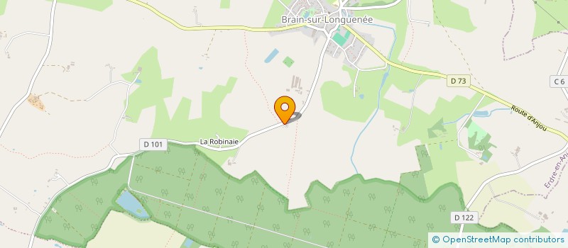 localisation de l'entreprise FONCIERE DU MONNE  LONGUENEE-EN-ANJOU