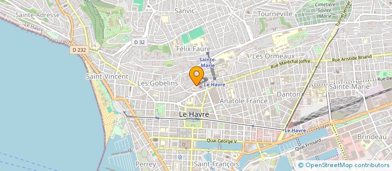 localisation de l'entreprise FONCIERE DU NUMERIQUE à LE HAVRE